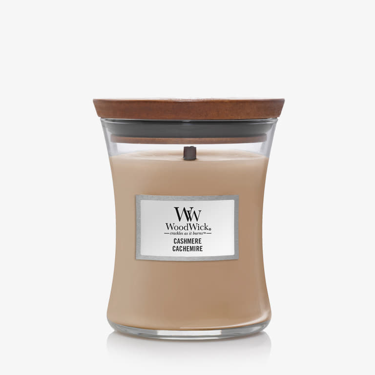 WoodWick Medium Hourglass Candle - Cashmere Universal-alacsony-ár