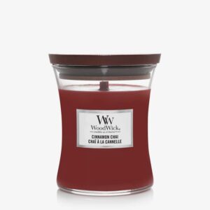 WoodWick Medium Hourglass Candle - Cinnamon Chai Universal-alacsony-ár