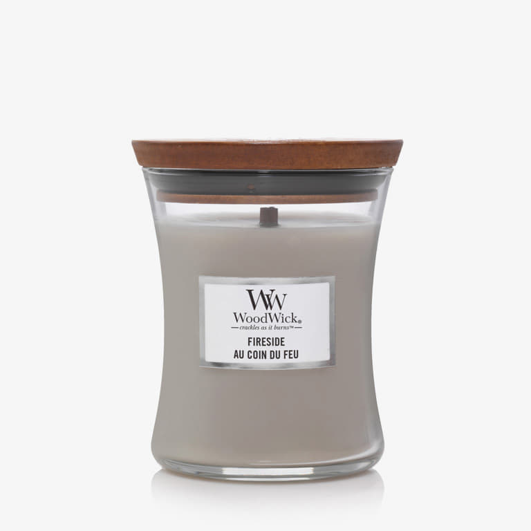WoodWick Medium Hourglass Candle - Fireside Universal-alacsony-ár