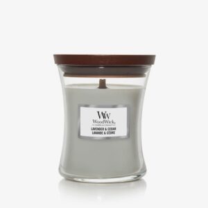 WoodWick Medium Hourglass Candle - Lavender & Cedar Universal-alacsony-ár