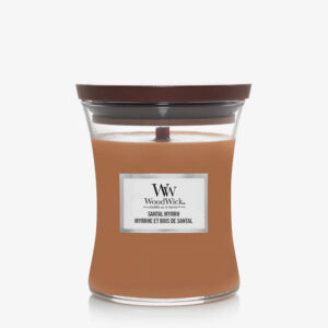 WoodWick Medium Hourglass Candle - Santal Myrrh Universal-alacsony-ár