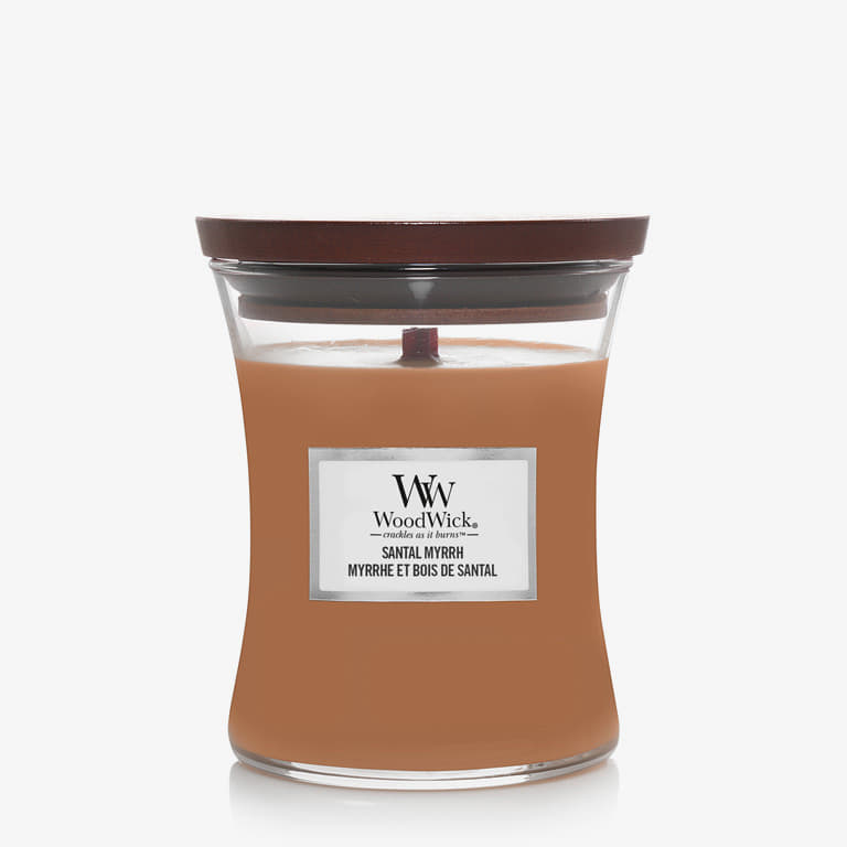 WoodWick Medium Hourglass Candle - Santal Myrrh Universal-alacsony-ár