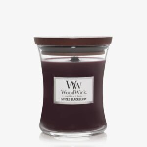 WoodWick Medium Hourglass Candle - Spiced Blackberry Universal-alacsony-ár