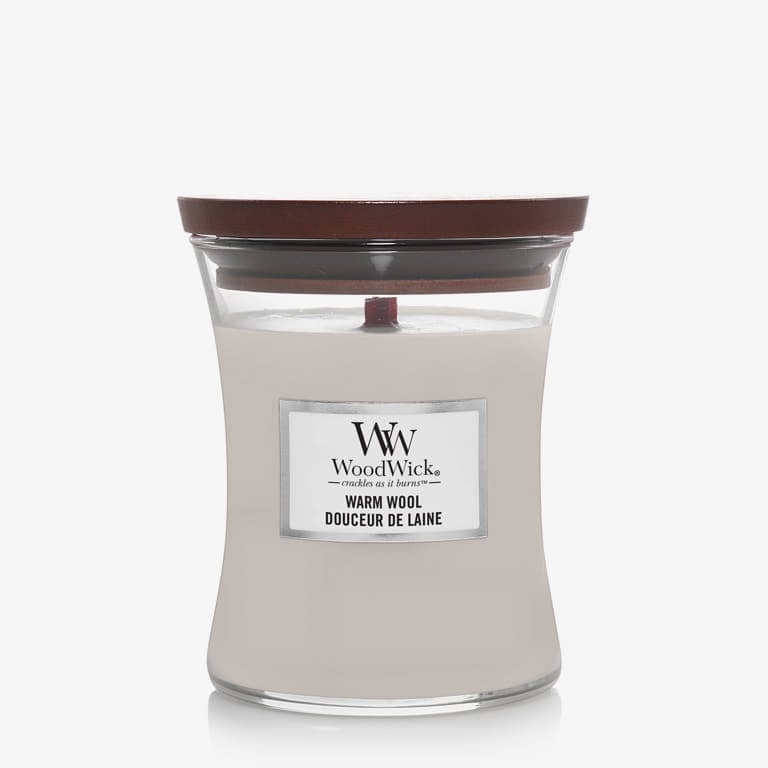WoodWick Medium Hourglass Candle - Warm Wool Universal-alacsony-ár