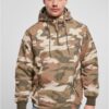 Wooden camouflage Pull Over Windbreaker