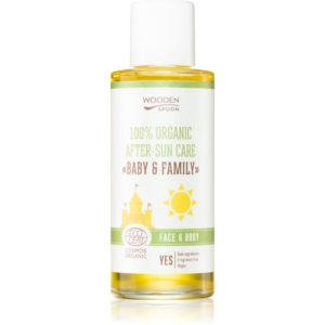 WoodenSpoon Baby & Family olaj napozás után arcra és testre 100 ml-Ár