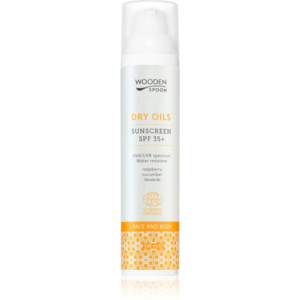 WoodenSpoon Dry Oils naptej arca és testre SPF 35 100 ml-Ár
