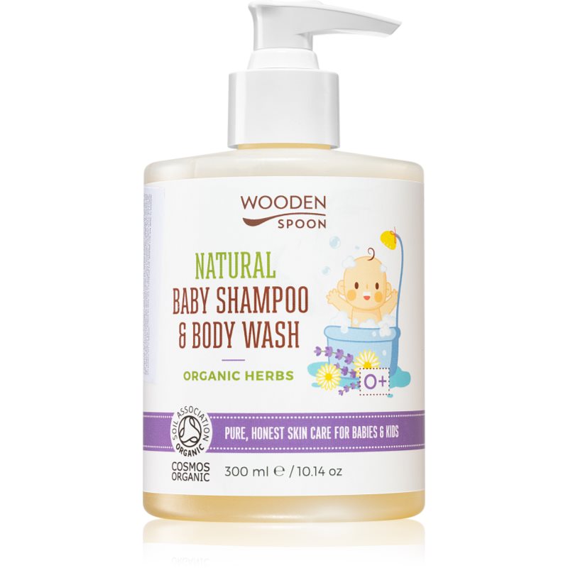 WoodenSpoon Natural sampon és tusfürdő gél gyermekeknek levendula illatú 300 ml-Ár