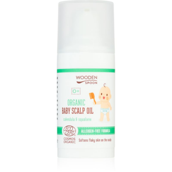 WoodenSpoon Organic a fejbőr ápolására gyermekeknek születéstől kezdődően 15 ml-Ár