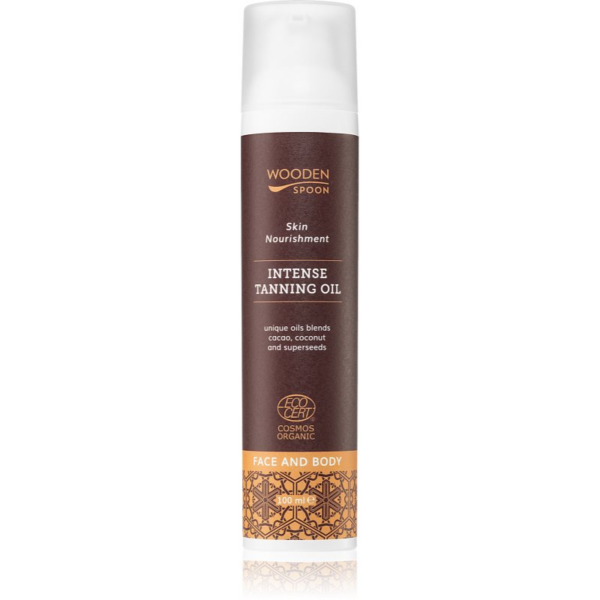 WoodenSpoon Skin Nourishment ápoló testolaj az intenzív barnulásért 100 ml-Ár