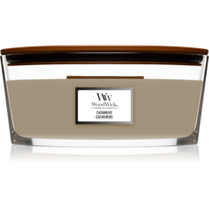 Woodwick Cashmere illatgyertya fa kanóccal (hearthwick) 453