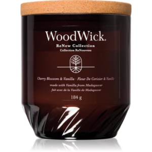 Woodwick Cherry Blossom & Vanilla illatgyertya fa kanóccal 184 g-Ár