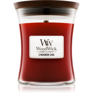 Woodwick Cinnamon Chai illatgyertya fa kanóccal 275 g-Ár