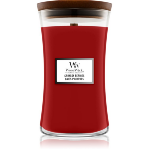 Woodwick Crimson Berries illatgyertya fa kanóccal 610 g-Ár