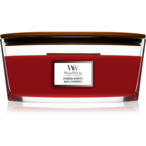 Woodwick Crimson Berries illatgyertya fa kanóccal (hearthwick) 453