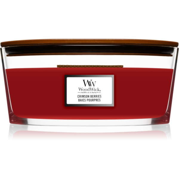 Woodwick Crimson Berries illatgyertya fa kanóccal (hearthwick) 453