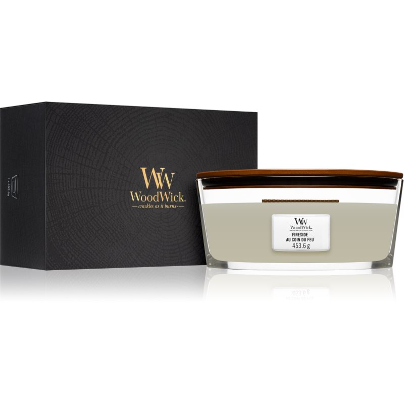 Woodwick Fireplace Fireside illatgyertya fa kanóccal (hearthwick) (gift box) 453 g-Ár