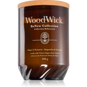 Woodwick Ginger & Turmeric illatgyertya fa kanóccal 368 g-Ár
