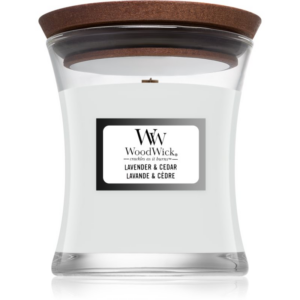 Woodwick Lavender & Cedar illatgyertya fa kanóccal 85 g-Ár
