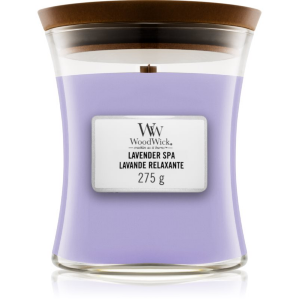 Woodwick Lavender Spa illatgyertya fa kanóccal 275 g-Ár