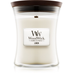 Woodwick Linen illatgyertya fa kanóccal 275 g-Ár