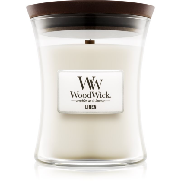 Woodwick Linen illatgyertya fa kanóccal 275 g-Ár