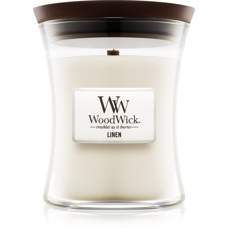 Woodwick Linen illatgyertya fa kanóccal 275 g-Ár
