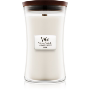 Woodwick Linen illatgyertya fa kanóccal 609.5 g-Ár