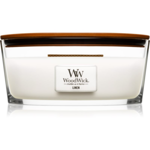 Woodwick Linen illatgyertya fa kanóccal (hearthwick) 453.6 g-Ár