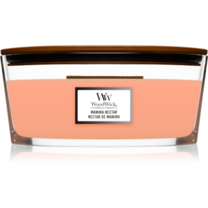 Woodwick Manuka Nectar illatgyertya fa kanóccal (hearthwick) 453