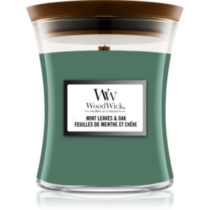 Woodwick Mint Leaves & Oak illatgyertya fa kanóccal 275 g-Ár