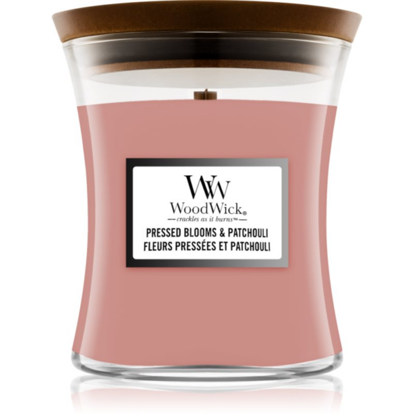 Woodwick Pressed Blooms & Patchouli illatgyertya fa kanóccal 275 g-Ár
