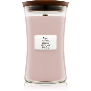 Woodwick Rosewood illatgyertya fa kanóccal 609.5 g