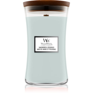 Woodwick Sagewood & Seagrass illatgyertya fa kanóccal 609 g-Ár