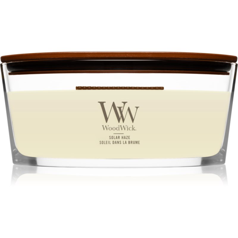 Woodwick Solar Haze illatgyertya fa kanóccal (hearthwick) 453 g
