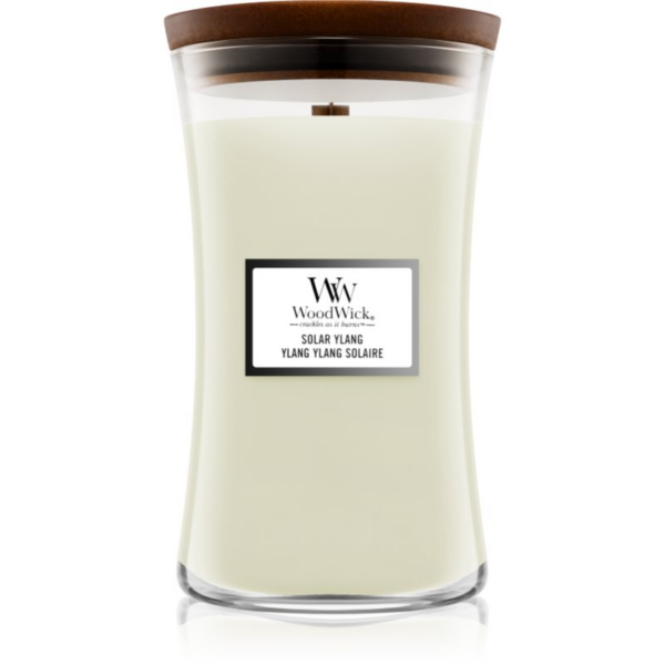 Woodwick Solar Ylang illatgyertya fa kanóccal 609