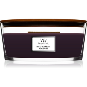 Woodwick Spiced Blackberry illatgyertya fa kanóccal (hearthwick) 453