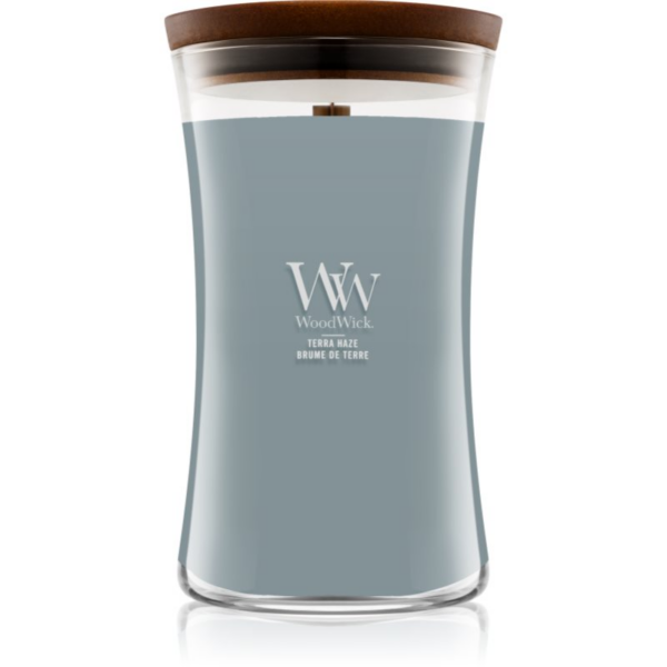 Woodwick Terra Haze illatgyertya fa kanóccal 610 g-ár