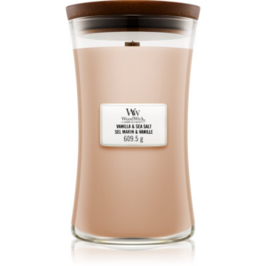 Woodwick Vanilla & Sea Salt illatgyertya fa kanóccal 609.5 g-Ár