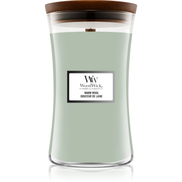 Woodwick Warm Wool illatgyertya fa kanóccal 610 g-Ár