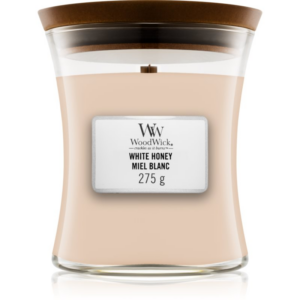 Woodwick White Honey Miel Blanc illatgyertya fa kanóccal 275 g-Ár
