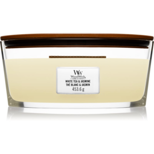 Woodwick White Tea & Jasmine illatgyertya fa kanóccal (hearthwick) 453.6 g-Ár