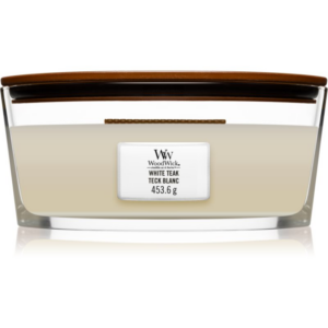Woodwick White Teak illatgyertya fa kanóccal (hearthwick) 453.6 g-Ár