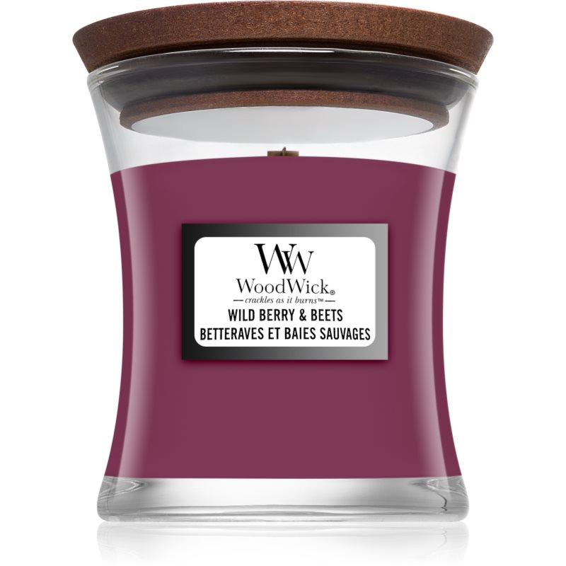 Woodwick Wild Berry & Beets illatgyertya fa kanóccal 85 g-Ár