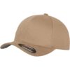 Wool brushed khaki color Flexfit