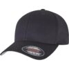Wooly Combed Cap Black