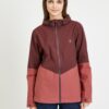 Wrangler Women's Burgundy Winter Hooded Jacket - Women
