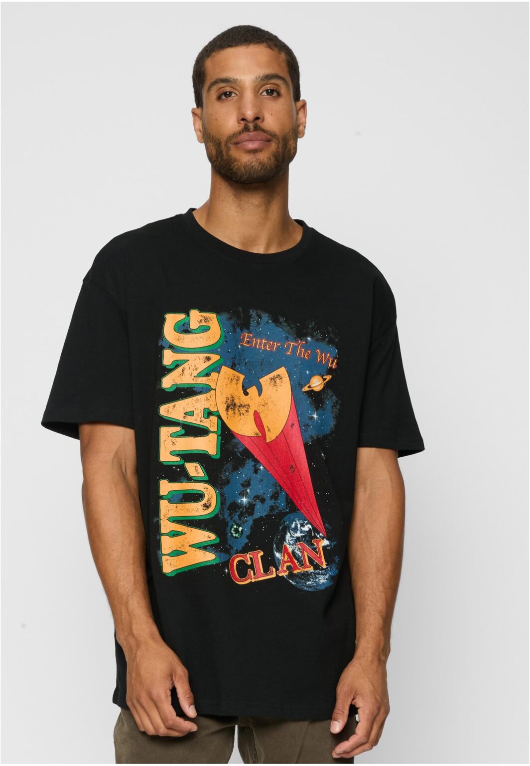Wu-Tang Clan Enter Wu Oversize T-shirts black