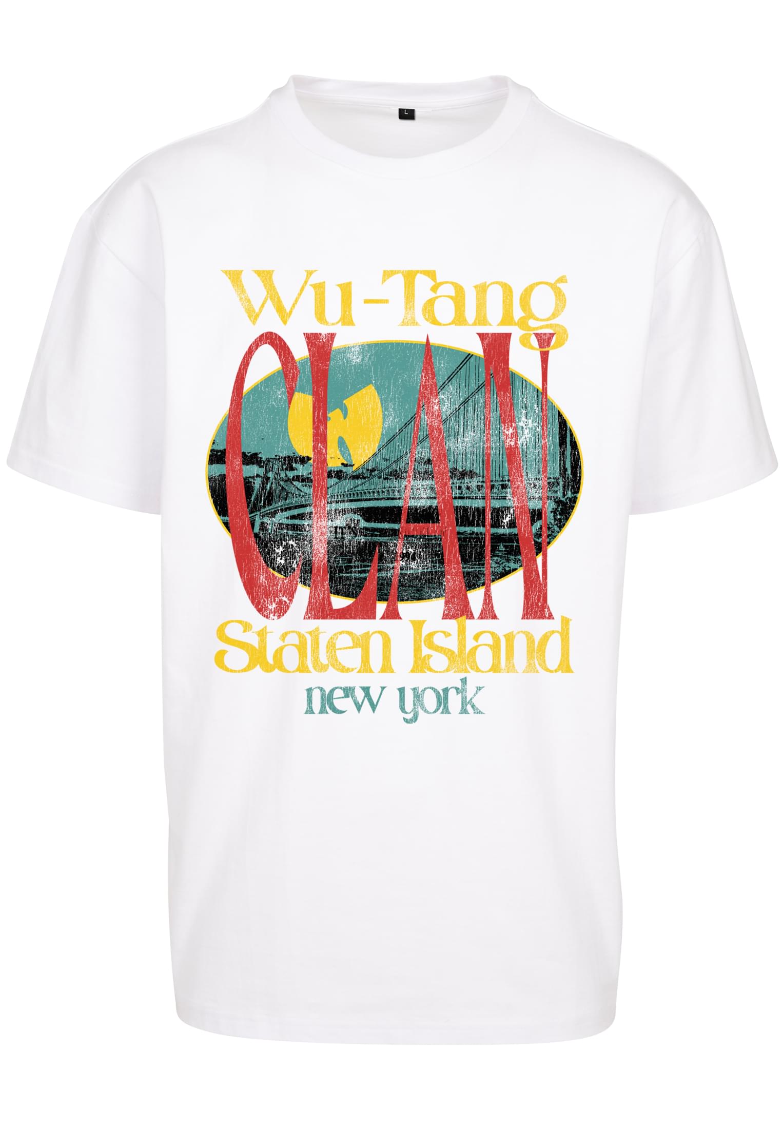 Wu Tang Staten Island Oversize T-shirt white