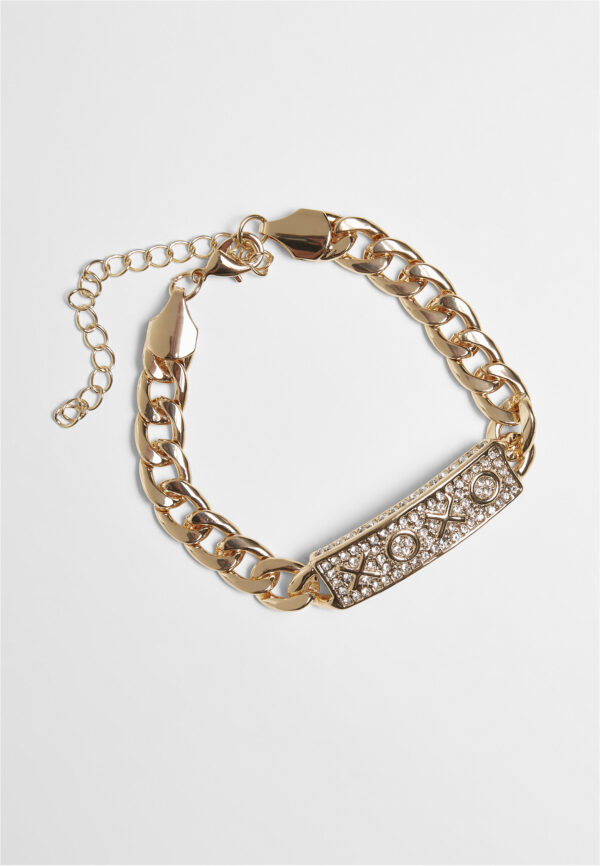 XOXO bracelet - gold colors